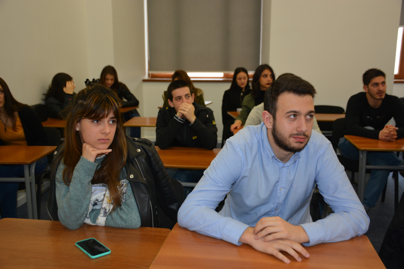 შეხვედრა სტუდენტებთან